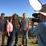 Jan and Warren Lyall with sons Tim and Andy grow oranges on 160 acres in Pauma Valley, CA